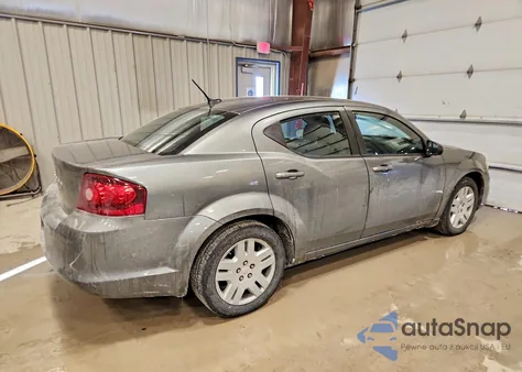 2013 Dodge Avenger Se z USA, uszkodzony, nr VIN 1C3CDZAB2DN613966